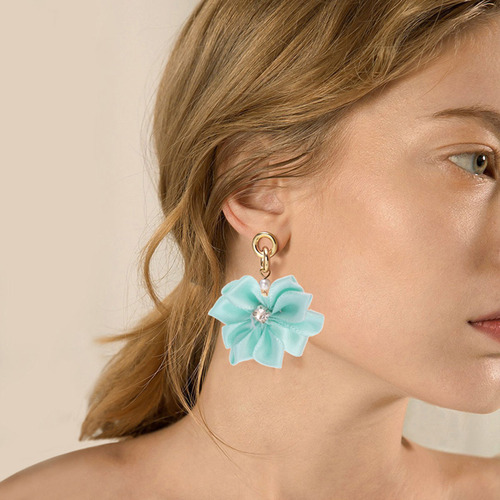 40 Diademas De Flores Para Niñas De 3 Cm Con Pelo De Diamant