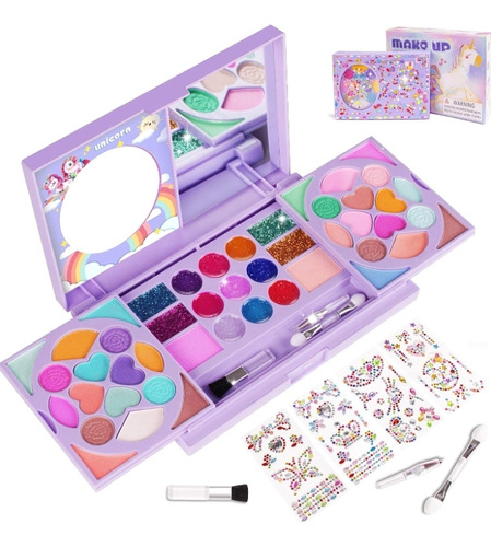 Maquillaje Niños, Real, Lavable, No Toxico.