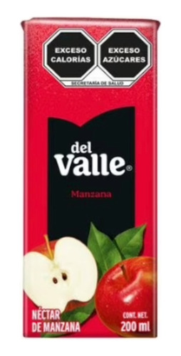 Jugo Nectar Del Valle De Manzana 200 Ml