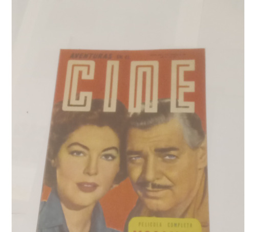 Revista Cine Aventuras N° 433 De 1955 Tapa A Gardner - Gable