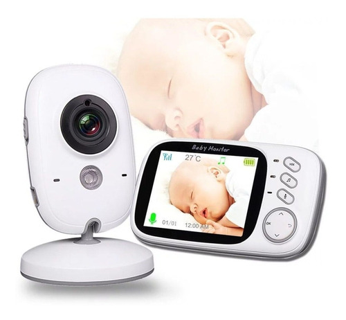 Camara Bebe Monitor Bebes Microfono Vision Nocturna Video