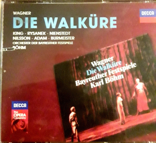 Wagner: Die Walkure: Bohm - 4cds Impecables