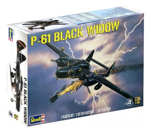 Northrop P-61 Black Widow - Escala 1/48 Revell 85-7546