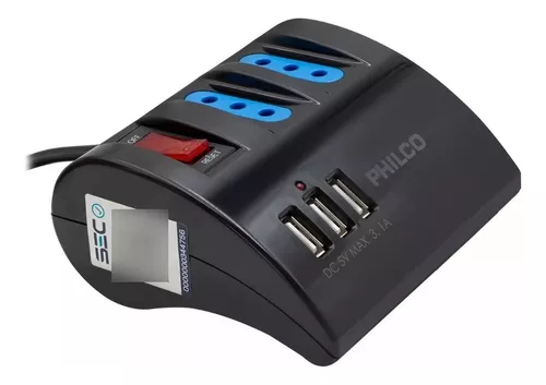 Alargador de escritorio USB C . Philco, LA SOLUCIÓN AL DESORDEN.