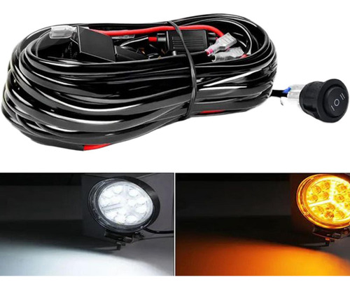 Arnés De Cableado De Luz Todoterreno Relé De Fusible De Barr