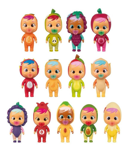 Imagen 3 de 9 de Muñeca Cry Babies Magic Tears Sorpresa Llorones Tutti Frutti