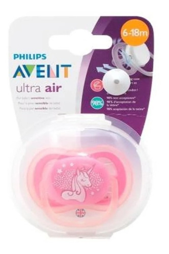 Chupete Philips Avent Ultra Air 6-18 Meses