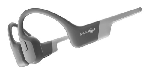 Audífonos inalámbricos Shokz Aeropex Standard AS800 lunar gray con luz LED