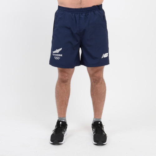 Short Running Hombre New Balance Team Chile Azul