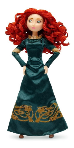 Imagen 4 de 6 de Disney Store Muñeca Merida Clasica Con Peine 2021