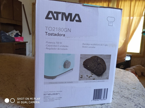 Tostadora Nueva Marca Atma