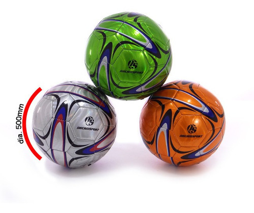 Imagen 3 de 5 de Pelota De Futbol Dream Sport N°2 Cuero Sintetico Pf17