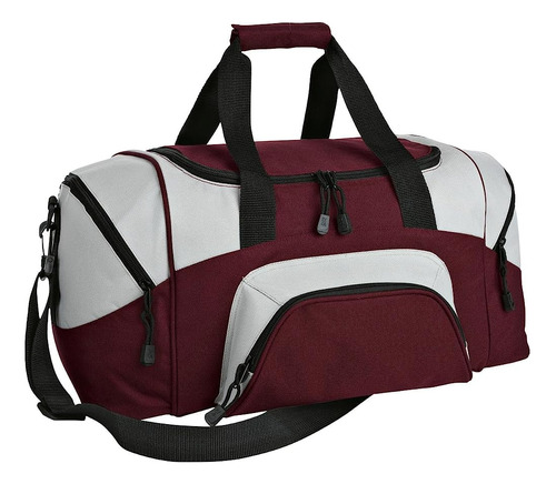 Autoridad Portuaria - Small Colorblock Sport Duffel Osfa Mar