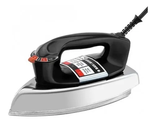 comprar Ferro de Passar Roupa Black Decker Modelo VFA1110TM2 Com Base de Alumínio 110V