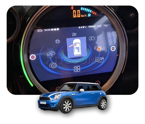 Multimídia Mini Cooper R60 2010 11 12 13 14 15 16 V2 Oem 9
