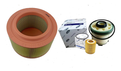 Kit Filtros Combustible + Aceite + Aire Mazda Bt50 2.2l