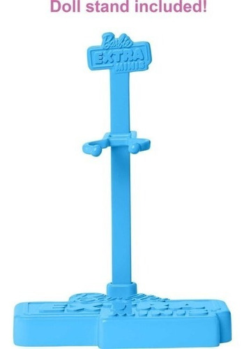 Imagem 6 de 8 de Barbie Extra Minis Doll #2 Morena Mechada 2022