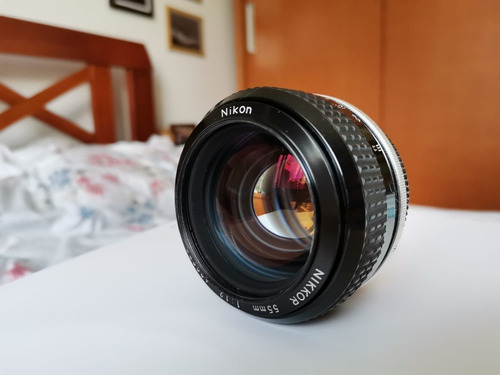Lente Nikon Nikkor Ai 55mm F1.2