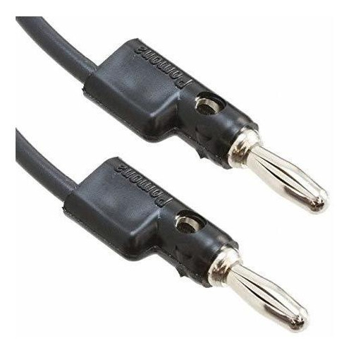 Pomona B-12-0 Banana Plug Patch Cord Negro