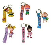 Comprar Llaveros Pvc Y Goma Personajes X 5 Unidades