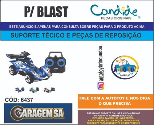 Blast  6437 - Garagem Sa - Consulta Para Peças