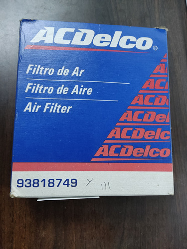 Filtro Aire Orig Ac Delco 93818749 Gran Vitara X15-x17 00-07