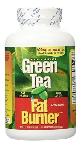 Fat Burner Green Tea Quemador De Grasa Egcg Te Verde 200 Cap