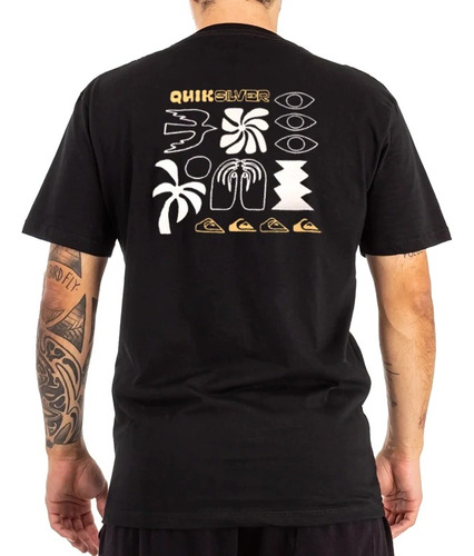 Remera Quiksilver Manga Corta Hombre Summer Hope