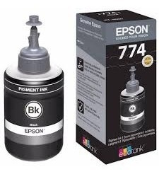 Imagen 2 de 2 de Combo Tinta Original Epson T774 Negra + T664 Colores