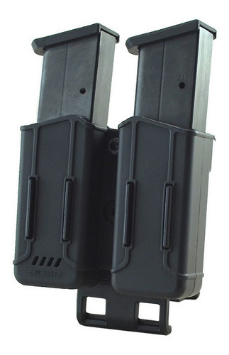 Porta Cargador Doble Tactico Boer Polimero 9/40 Glock Bersa 