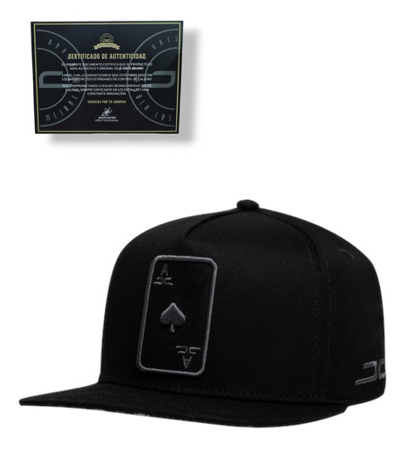 Gorra Jc Hats Original Poker Black Negro Edición Especial 