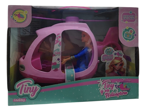 Muñeca Tiny Y Su Helicóptero Cod. 55038