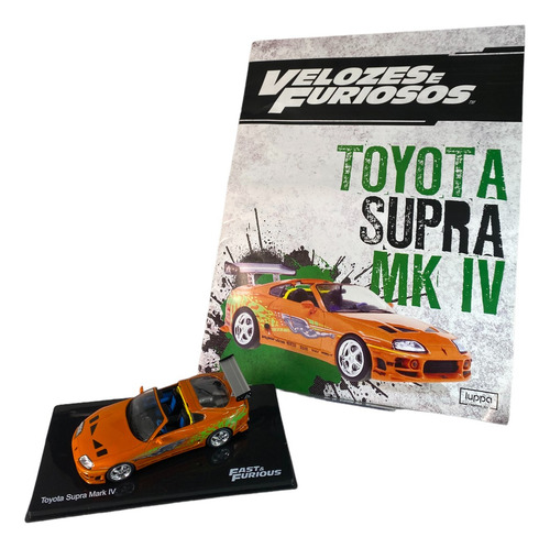 Kit Velozes E Furiosos Toyota Supra Mk Iv + Acrílico Ed 03