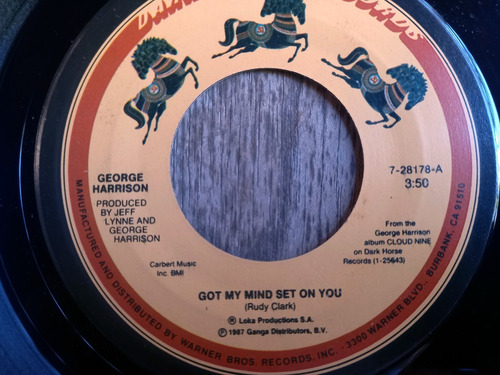 Disco Lp George Harrison - Got My Mind Set On You (1987) R5