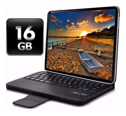 Tablet Pc 10 Quadcore 16gb Unnic Wifi Android Netbook + Film + Teclado + Auriculares
