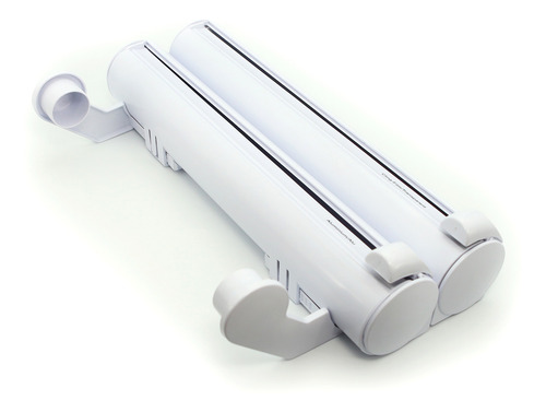 Imagen 4 de 4 de Kit Portarollo Premium Toallas Cocina Papel Aluminio Film