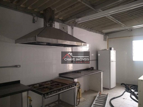 Loja Para Alugar, 230 M² Por R$ 5.000,00/mês - Centro - Santos/sp - Lo0103