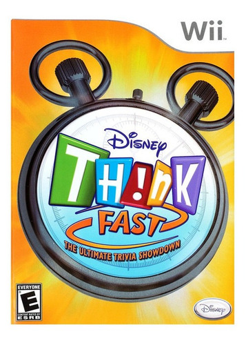 Disney Think Fast The Ultimate Trivia Showdown -wii-sniper