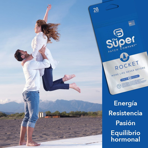 Superpatch Tecnología Vibrotactil Rocket 28 Parches
