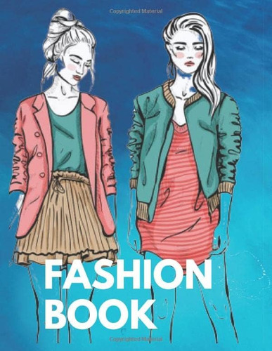 Libro: Fashion Notebook Journal: Vol.3 Fashion Design Sketch