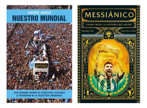Nuestro Mundial + Messianico - Burgo Y Fest - 2 Libros  