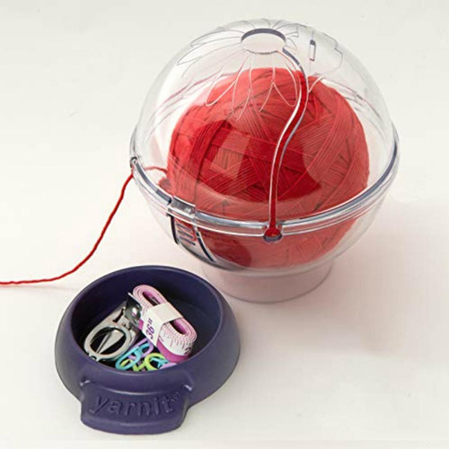 Prym The Yarnit Yarn Solutions, Clear/purple