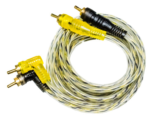 Cable Rca A Rca Audiobahn Arca180f Puntas Doradas 2m