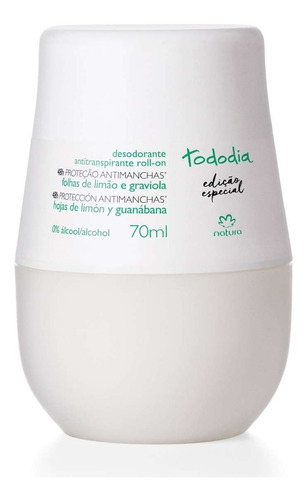 Desodorantes Antitranspirantes Roll On 70ml - Natura Tododia