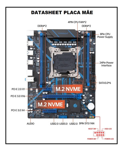 Servidor Xeon E5 2695v4 18 Núcleos 128gb Ram Ecc 256gb Nvme