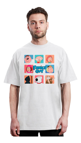 Family Guy - Vinetas Colores -  Polera