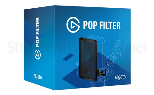Imagen 1 de 5 de Filtro Para Microfono Elgato Wave Pop Filter 10mad9901