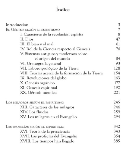 El Génesis - Milagros Y Las Profecías Según El Espiritismo-
