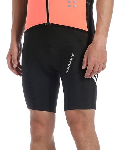 Wosawe® Short Para Ciclismo Con Gel 5d Culotte