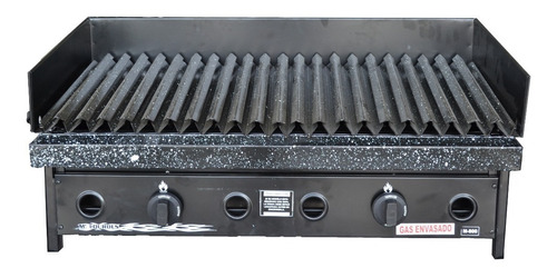 Parrilla Con Faldón 80x45 A Gas Lourdes